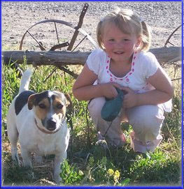 Sammi with Tubs - Jack Russell Terrier papa